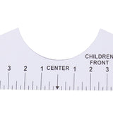 8PCS T Shirt Ruler Guide PVC Clothing Centering Design T Shirt Alignment Tool for Heat Press Accessories - Extra Image