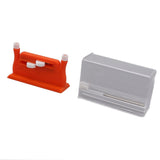 Auto Needle Threader Home Hand Sewing Automatic Thread Device with 5 Needles for The Aged Utilities Cross Stitch Orange - Front View