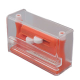 Auto Needle Threader Home Hand Sewing Automatic Thread Device with 5 Needles for The Aged Utilities Cross Stitch Orange