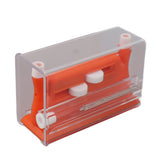 Auto Needle Threader Home Hand Sewing Automatic Thread Device with 5 Needles for The Aged Utilities Cross Stitch Orange