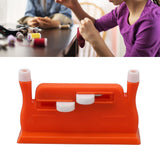 Auto Needle Threader Home Hand Sewing Automatic Thread Device with 5 Needles for The Aged Utilities Cross Stitch Orange