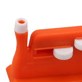 Auto Needle Threader Home Hand Sewing Automatic Thread Device with 5 Needles for The Aged Utilities Cross Stitch Orange