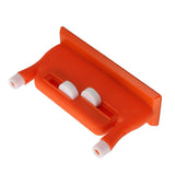 Auto Needle Threader Home Hand Sewing Automatic Thread Device with 5 Needles for The Aged Utilities Cross Stitch Orange - Extra Image