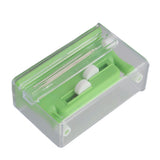 Auto Needle Threader Home Hand Sewing Automatic Thread Device with 5 Needles for The Aged Utilities Cross Stitch Green