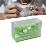 Auto Needle Threader Home Hand Sewing Automatic Thread Device with 5 Needles for The Aged Utilities Cross Stitch Green - Extra Image