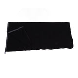 Sleeping Bag Liner Super Thick Fleece Soft Sleeping Bag Liner Blanket for Camping Travel Backpacking Black