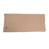 Sleeping Bag Liner Super Thick Fleece Soft Sleeping Bag Liner Blanket for Camping Travel Backpacking Earthy Yellow