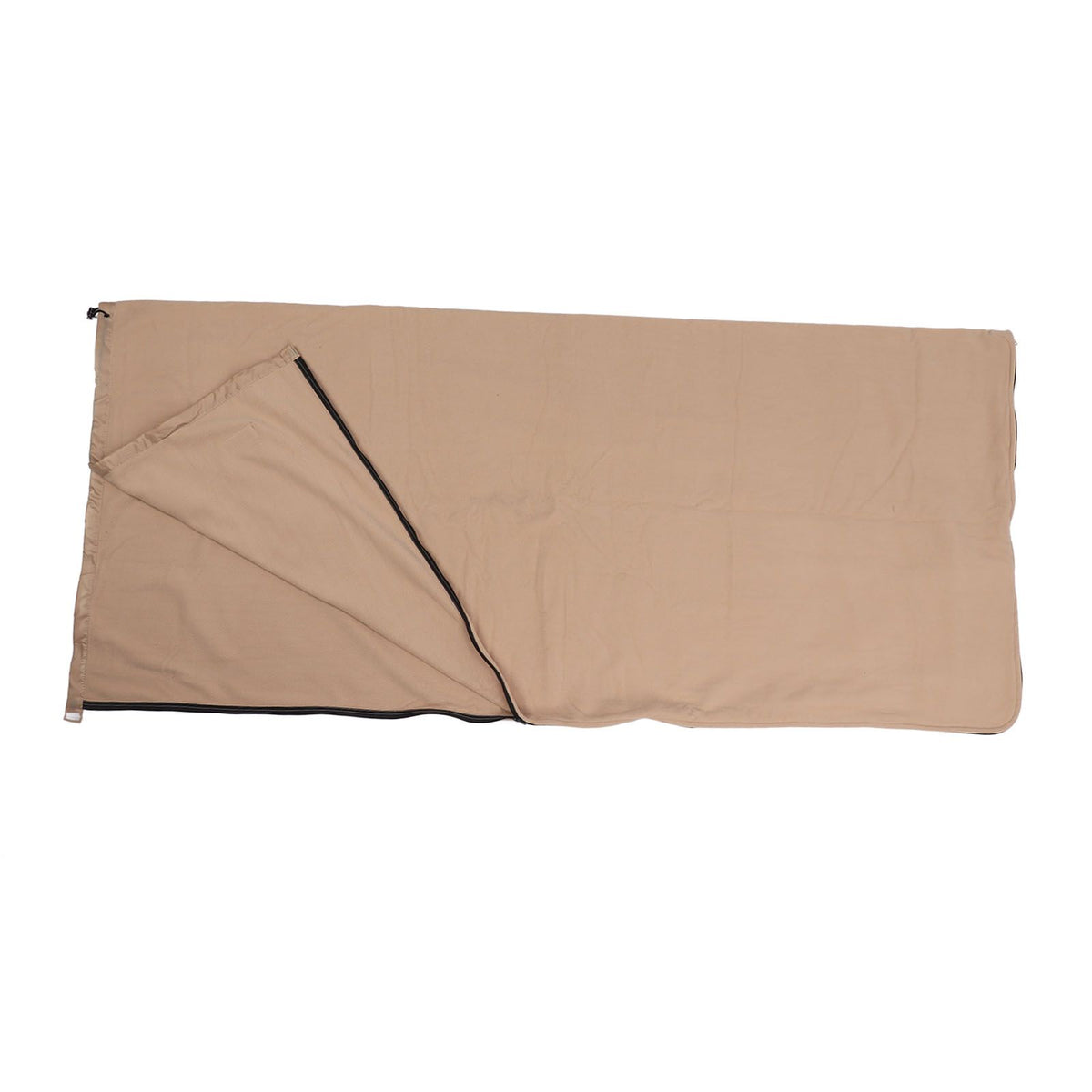 Sleeping Bag Liner Super Thick Fleece Soft Sleeping Bag Liner Blanket for Camping Travel Backpacking Earthy Yellow