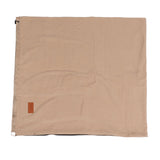 Sleeping Bag Liner Super Thick Fleece Soft Sleeping Bag Liner Blanket for Camping Travel Backpacking Earthy Yellow - Close-Up Angle