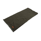 Sleeping Bag Liner Super Thick Fleece Soft Sleeping Bag Liner Blanket for Camping Travel Backpacking OD Green - Side View