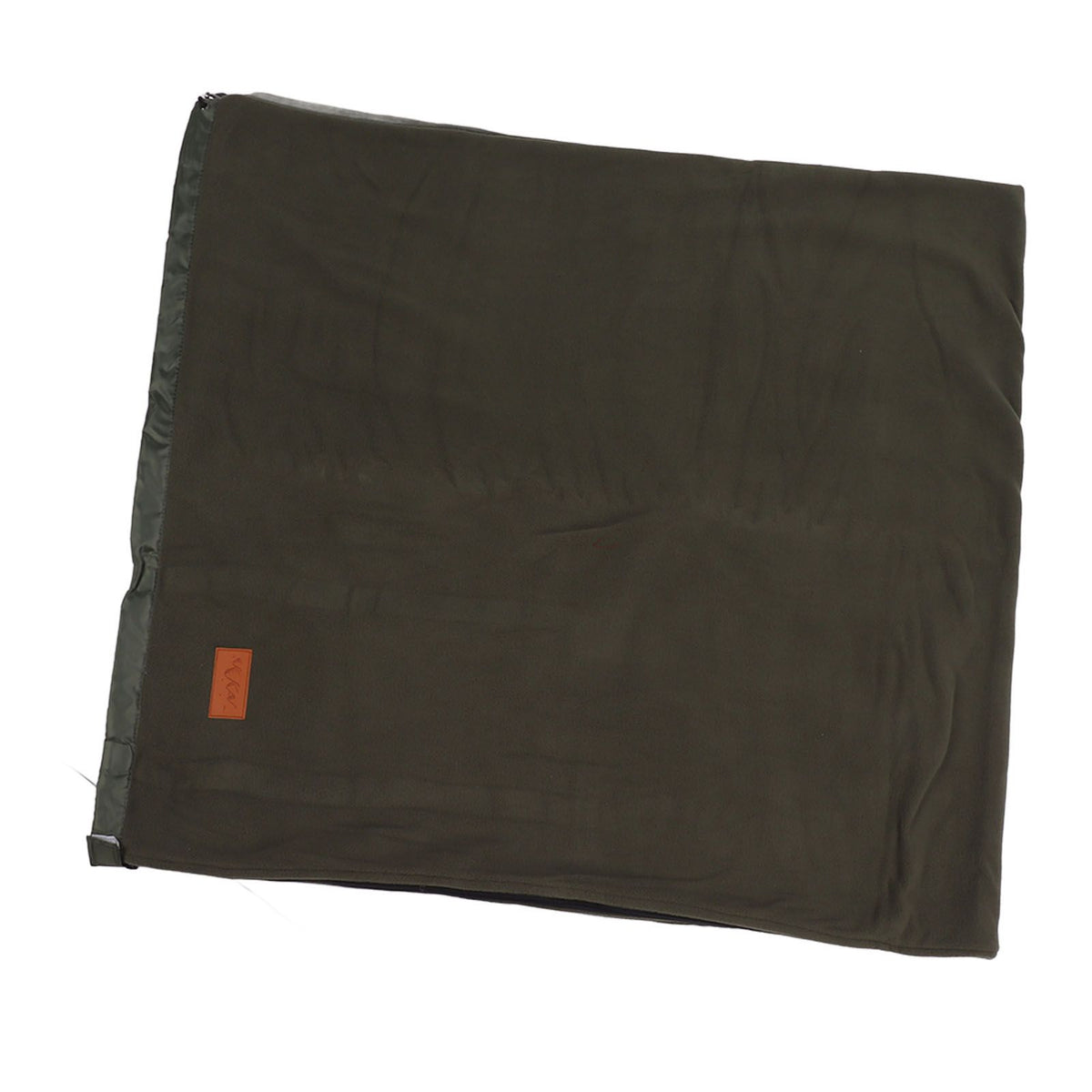 Sleeping Bag Liner Super Thick Fleece Soft Sleeping Bag Liner Blanket for Camping Travel Backpacking OD Green