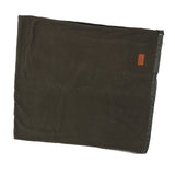 Sleeping Bag Liner Super Thick Fleece Soft Sleeping Bag Liner Blanket for Camping Travel Backpacking OD Green - Low Angle