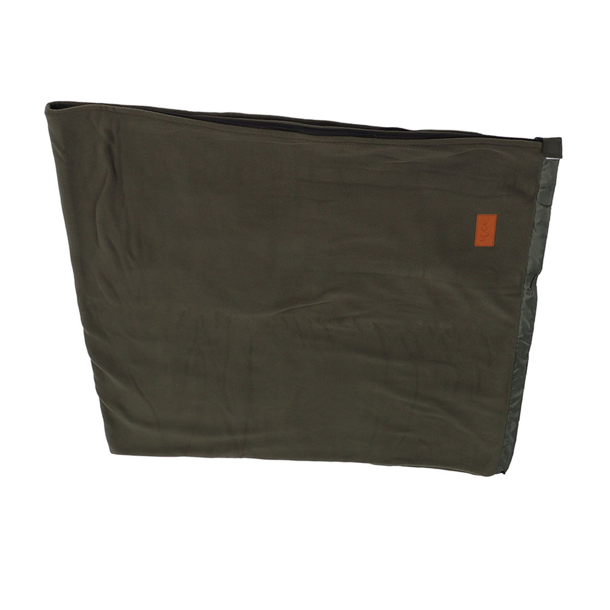 Sleeping Bag Liner Super Thick Fleece Soft Sleeping Bag Liner Blanket for Camping Travel Backpacking OD Green