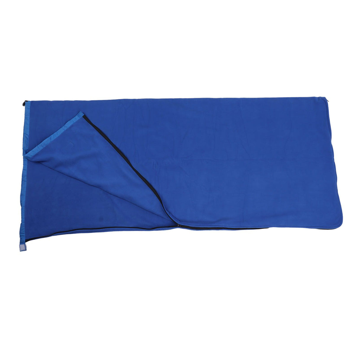 Sleeping Bag Liner Super Thick Fleece Soft Sleeping Bag Liner Blanket for Camping Travel Backpacking Jewel Blue