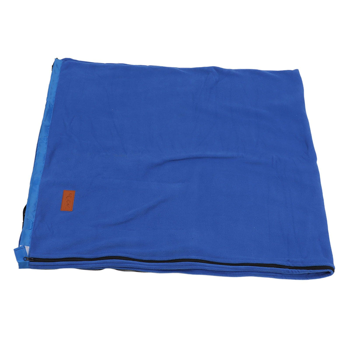 Sleeping Bag Liner Super Thick Fleece Soft Sleeping Bag Liner Blanket for Camping Travel Backpacking Jewel Blue