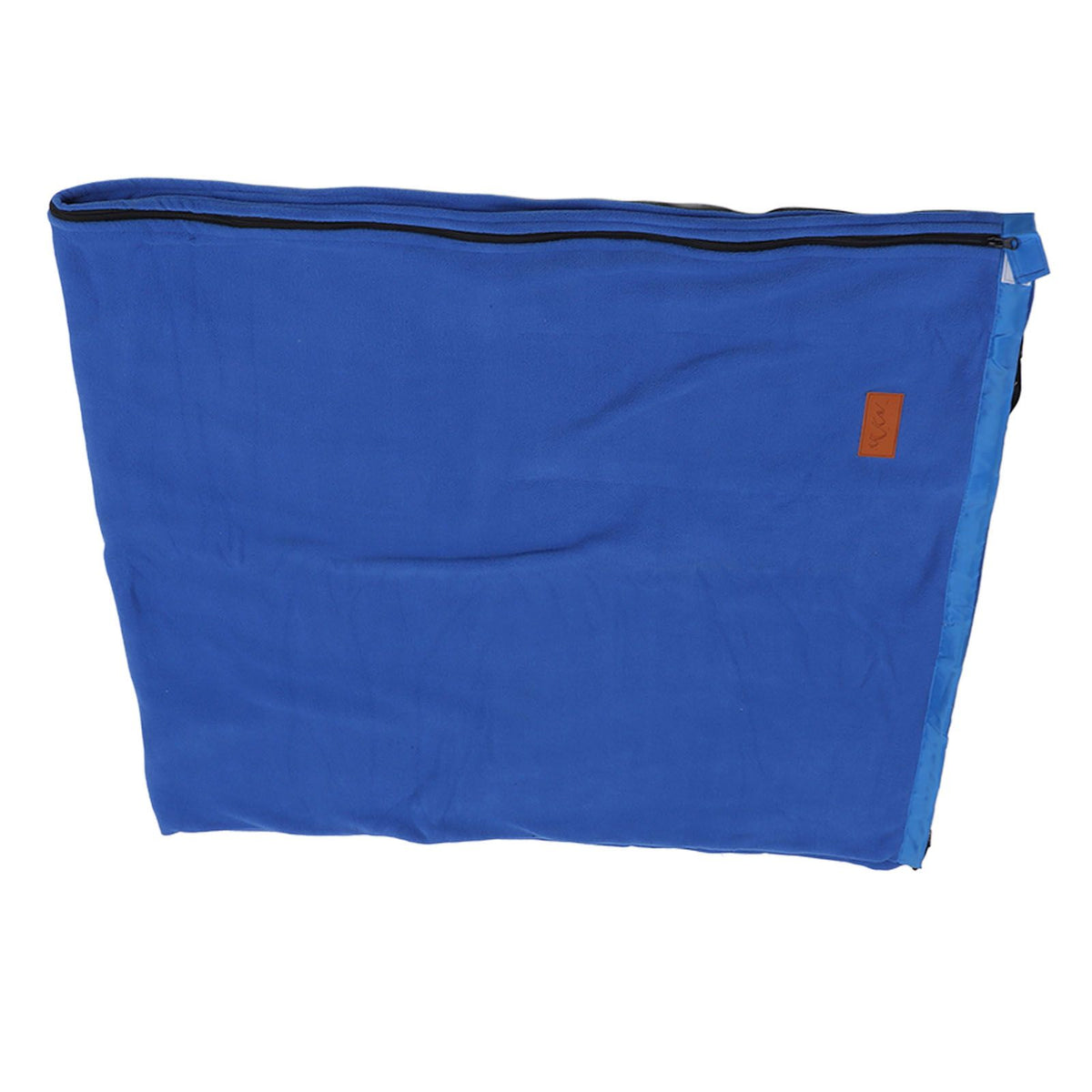 Sleeping Bag Liner Super Thick Fleece Soft Sleeping Bag Liner Blanket for Camping Travel Backpacking Jewel Blue