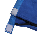 Sleeping Bag Liner Super Thick Fleece Soft Sleeping Bag Liner Blanket for Camping Travel Backpacking Jewel Blue - Extra Image