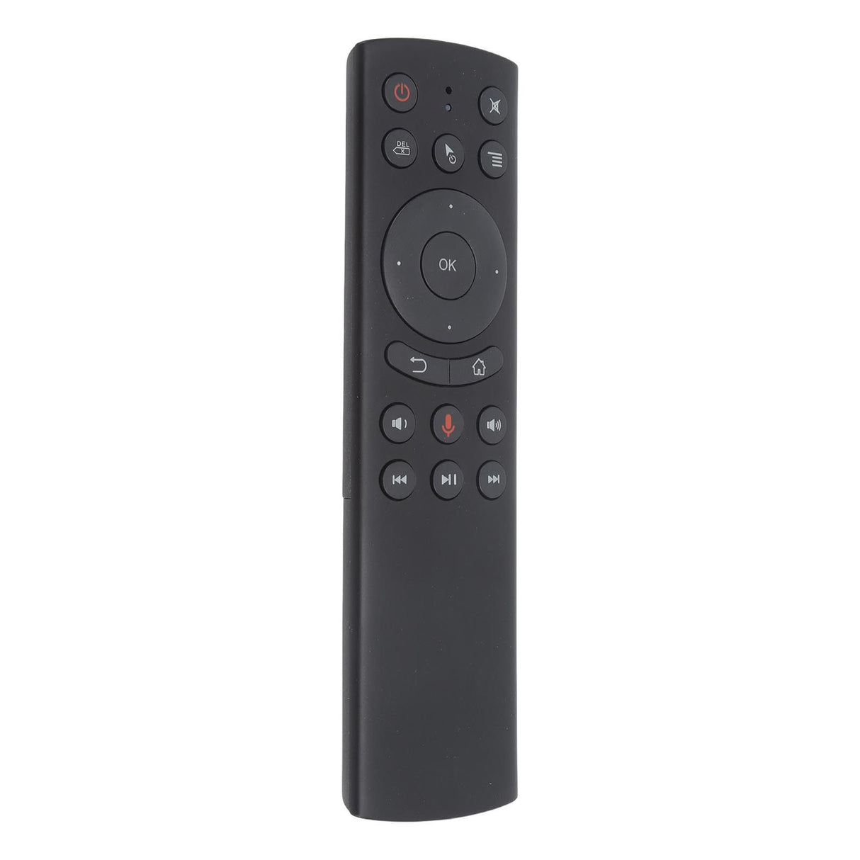 Voice Remote Control 2.4G Wireless Voice Sensing Remote Mouse with USB Receiver for G10S TV Box PC Projector