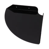 2pcs Wall Mount Floating Corner Shelves Quarter Round Hanging Corner Shelves for Bedrooms Living Rooms Shower Room Black - Extra Image
