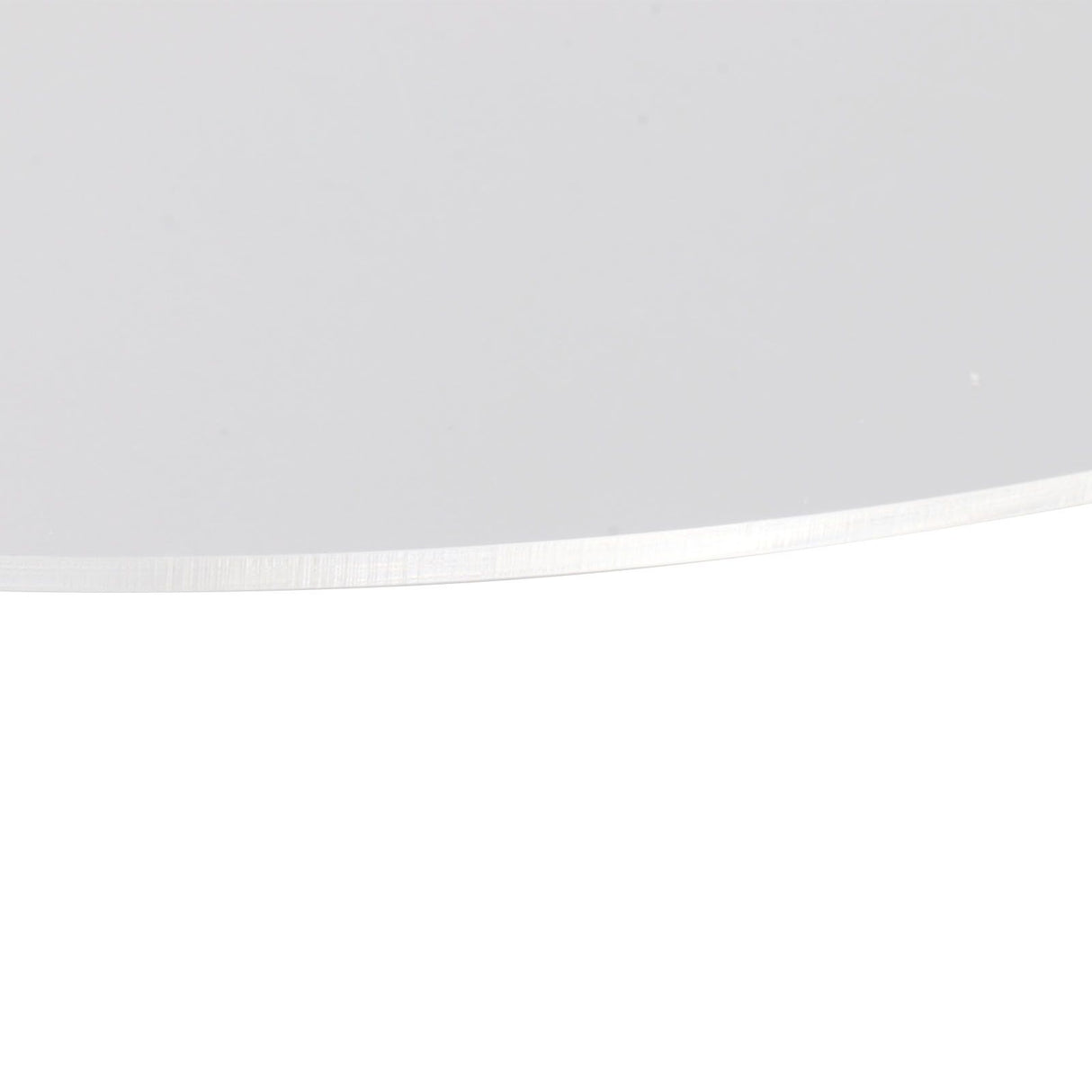 2pcs Wall Mount Floating Corner Shelves Quarter Round Hanging Corner Shelves for Bedrooms Living Rooms Shower Room Transparent