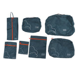 7 Pcs Luggage Packing Bags Polyester Waterproof Luggage Packing Cubes for Business Trip Travel Green - Extra Image