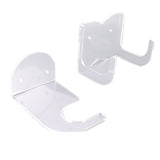 Electric Guitar Wall Mount Sturdy Acrylic Seamless High Stability Electric Guitar Hanger for Display Storage - Side View