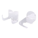 Electric Guitar Wall Mount Sturdy Acrylic Seamless High Stability Electric Guitar Hanger for Display Storage - Close-Up Angle