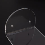 Electric Guitar Wall Mount Sturdy Acrylic Seamless High Stability Electric Guitar Hanger for Display Storage