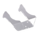 Guitar Wall Mount Hanger Multipurpose Transparent Acrylic Guitar Hook for Guitar Violin Erhu Ukulele - Front View