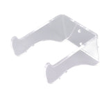 Guitar Wall Mount Hanger Multipurpose Transparent Acrylic Guitar Hook for Guitar Violin Erhu Ukulele - Rear View