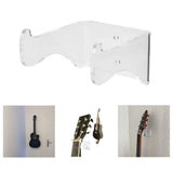 Guitar Wall Mount Hanger Multipurpose Transparent Acrylic Guitar Hook for Guitar Violin Erhu Ukulele