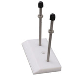 Skateboard Hanger Durable Acrylic Vertical Floating Effect High Stability Skateboard Wall Mount for Deck Display Storage White