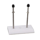 Skateboard Hanger Durable Acrylic Vertical Floating Effect High Stability Skateboard Wall Mount for Deck Display Storage White