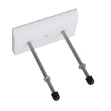 Skateboard Hanger Durable Acrylic Vertical Floating Effect High Stability Skateboard Wall Mount for Deck Display Storage White