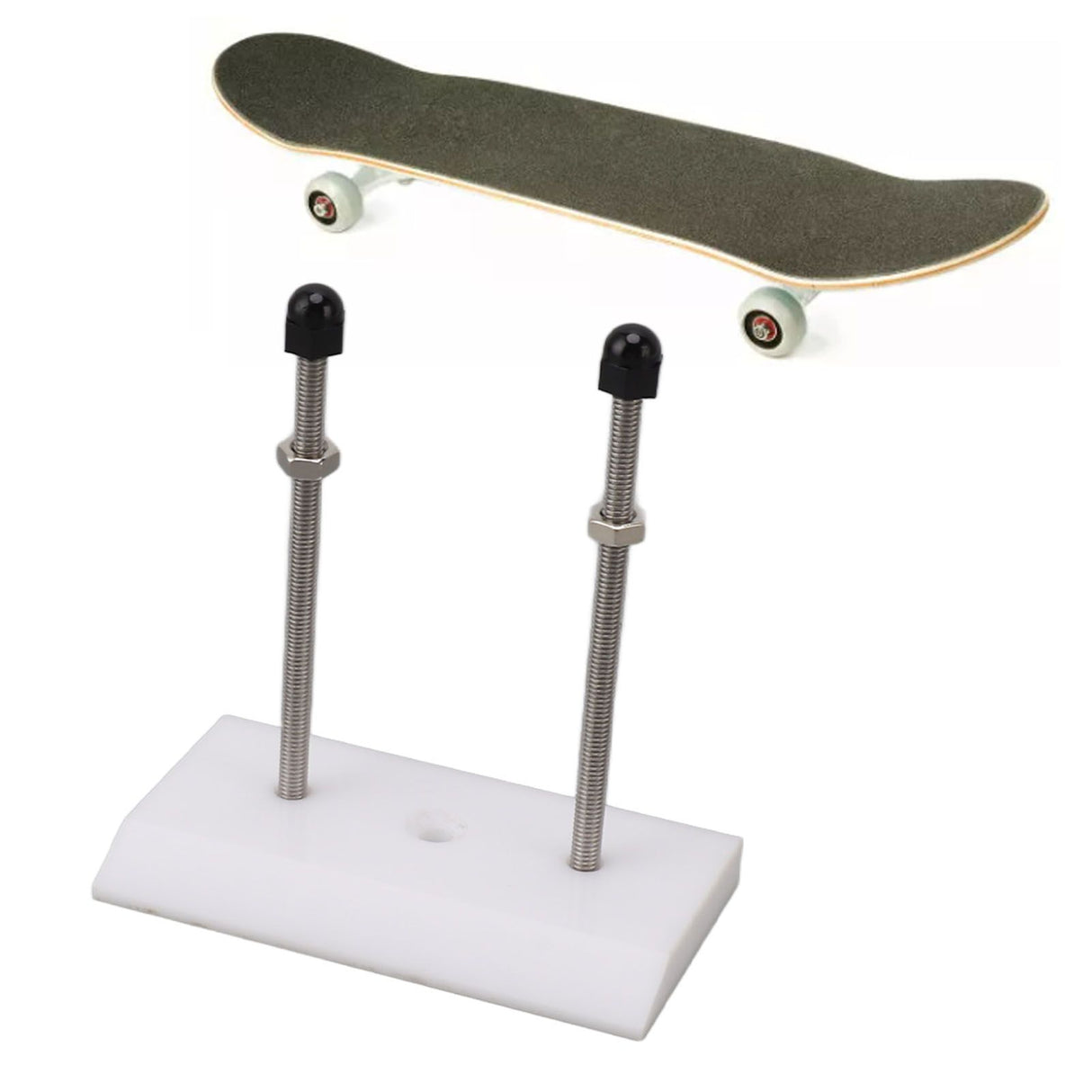 Skateboard Hanger Durable Acrylic Vertical Floating Effect High Stability Skateboard Wall Mount for Deck Display Storage White