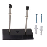 Skateboard Hanger Durable Acrylic Vertical Floating Effect High Stability Skateboard Wall Mount for Deck Display Storage Black