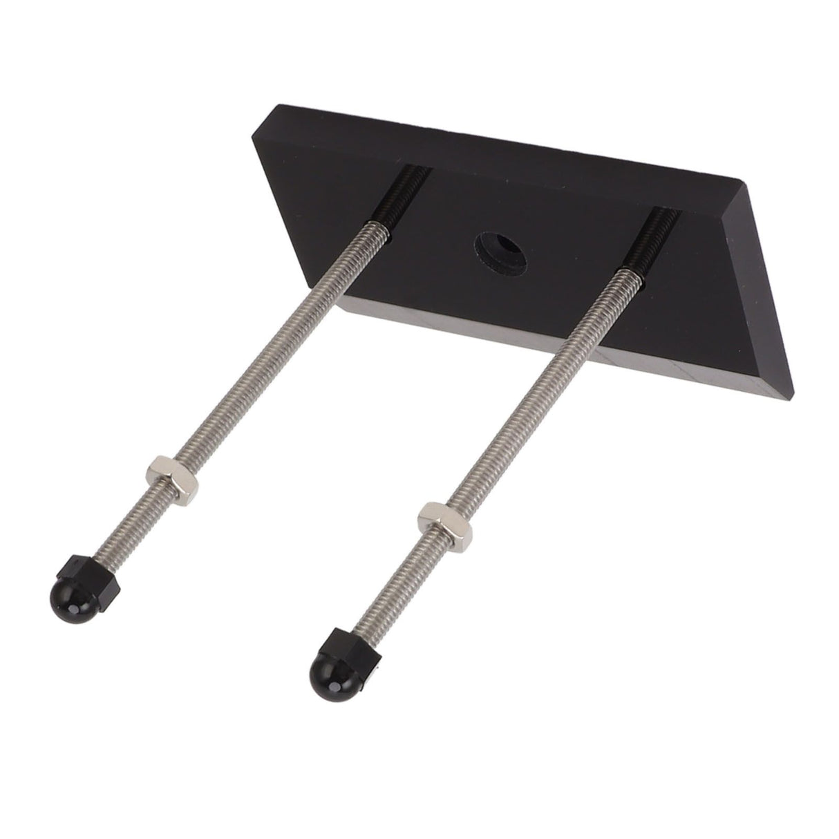 Skateboard Hanger Durable Acrylic Vertical Floating Effect High Stability Skateboard Wall Mount for Deck Display Storage Black