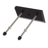 Skateboard Hanger Durable Acrylic Vertical Floating Effect High Stability Skateboard Wall Mount for Deck Display Storage Black
