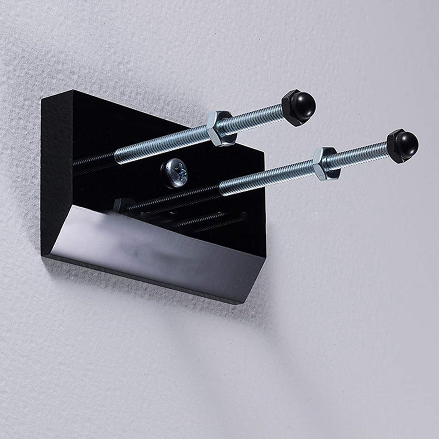 Skateboard Hanger Durable Acrylic Vertical Floating Effect High Stability Skateboard Wall Mount for Deck Display Storage Black