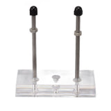 Skateboard Hanger Durable Acrylic Vertical Floating Effect High Stability Skateboard Wall Mount for Deck Display Storage Transparent