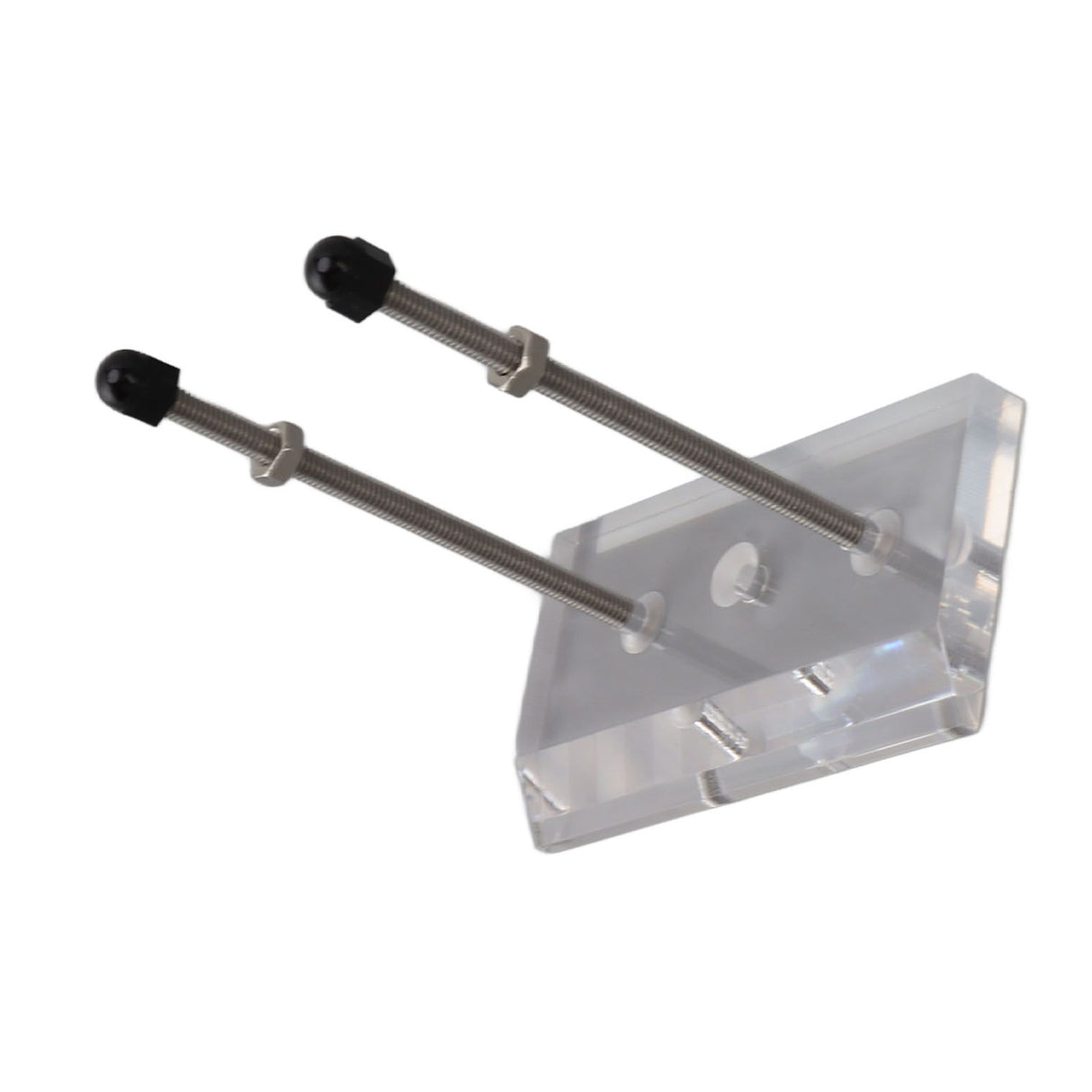Skateboard Hanger Durable Acrylic Vertical Floating Effect High Stability Skateboard Wall Mount for Deck Display Storage Transparent