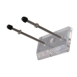 Skateboard Hanger Durable Acrylic Vertical Floating Effect High Stability Skateboard Wall Mount for Deck Display Storage Transparent