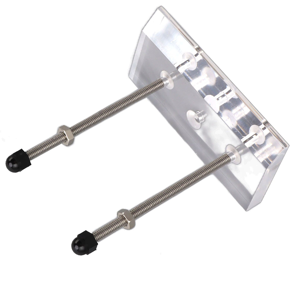 Skateboard Hanger Durable Acrylic Vertical Floating Effect High Stability Skateboard Wall Mount for Deck Display Storage Transparent