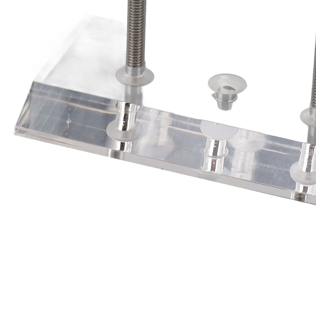 Skateboard Hanger Durable Acrylic Vertical Floating Effect High Stability Skateboard Wall Mount for Deck Display Storage Transparent