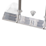 Skateboard Hanger Durable Acrylic Vertical Floating Effect High Stability Skateboard Wall Mount for Deck Display Storage Transparent - Extra Image
