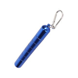 Cigar Tube Aluminum Alloy Waterproof Detachable Sealed Lightweight Cigar Case Tube for Daily Use Blue
