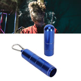 Cigar Tube Aluminum Alloy Waterproof Detachable Sealed Lightweight Cigar Case Tube for Daily Use Blue - Extra Image