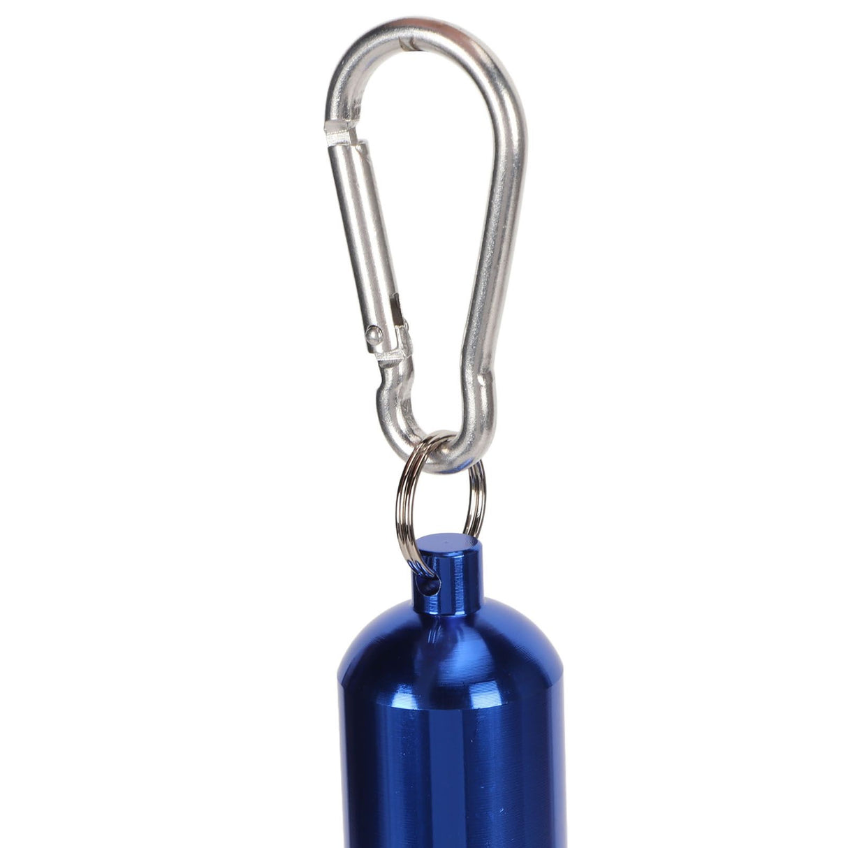 Cigar Tube Aluminum Alloy Waterproof Detachable Sealed Lightweight Cigar Case Tube for Daily Use Blue