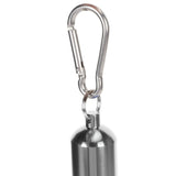 Cigar Tube Aluminum Alloy Waterproof Detachable Sealed Lightweight Cigar Case Tube for Daily Use Silver - Extra Image