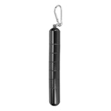 Cigar Tube Aluminum Alloy Waterproof Detachable Sealed Lightweight Cigar Case Tube for Daily Use Black